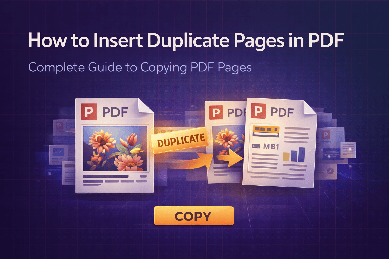 Cómo insertar páginas duplicadas en un PDF - Guía de la herramienta gratuita en línea