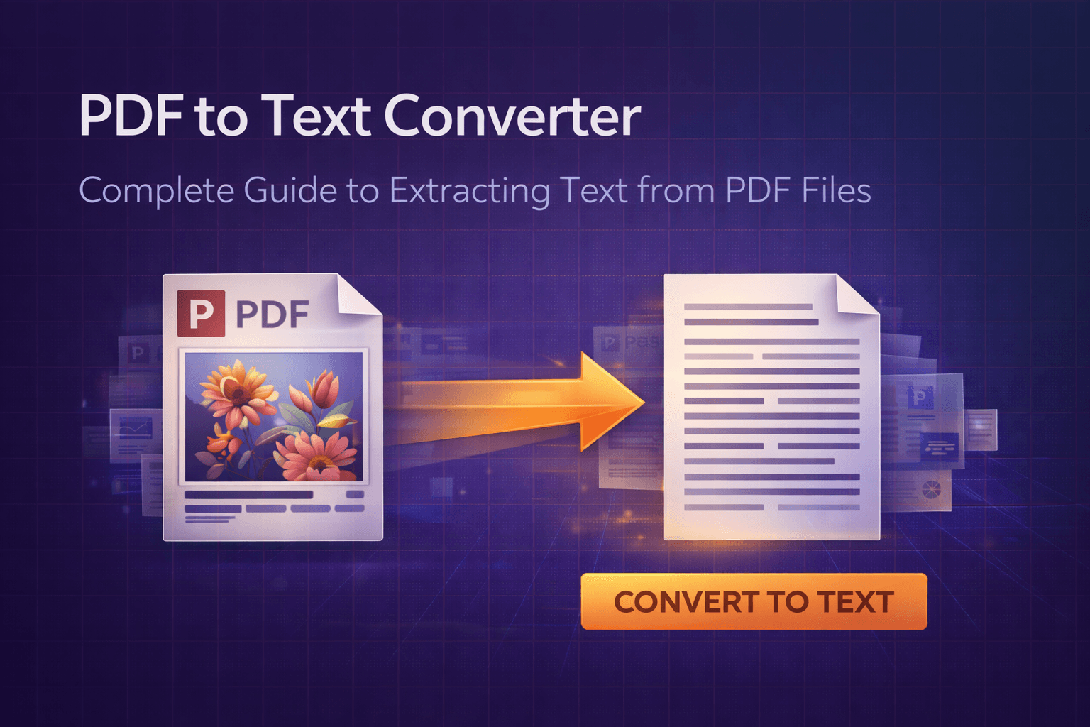 PDF to Text Converter - Extract text from PDF files online