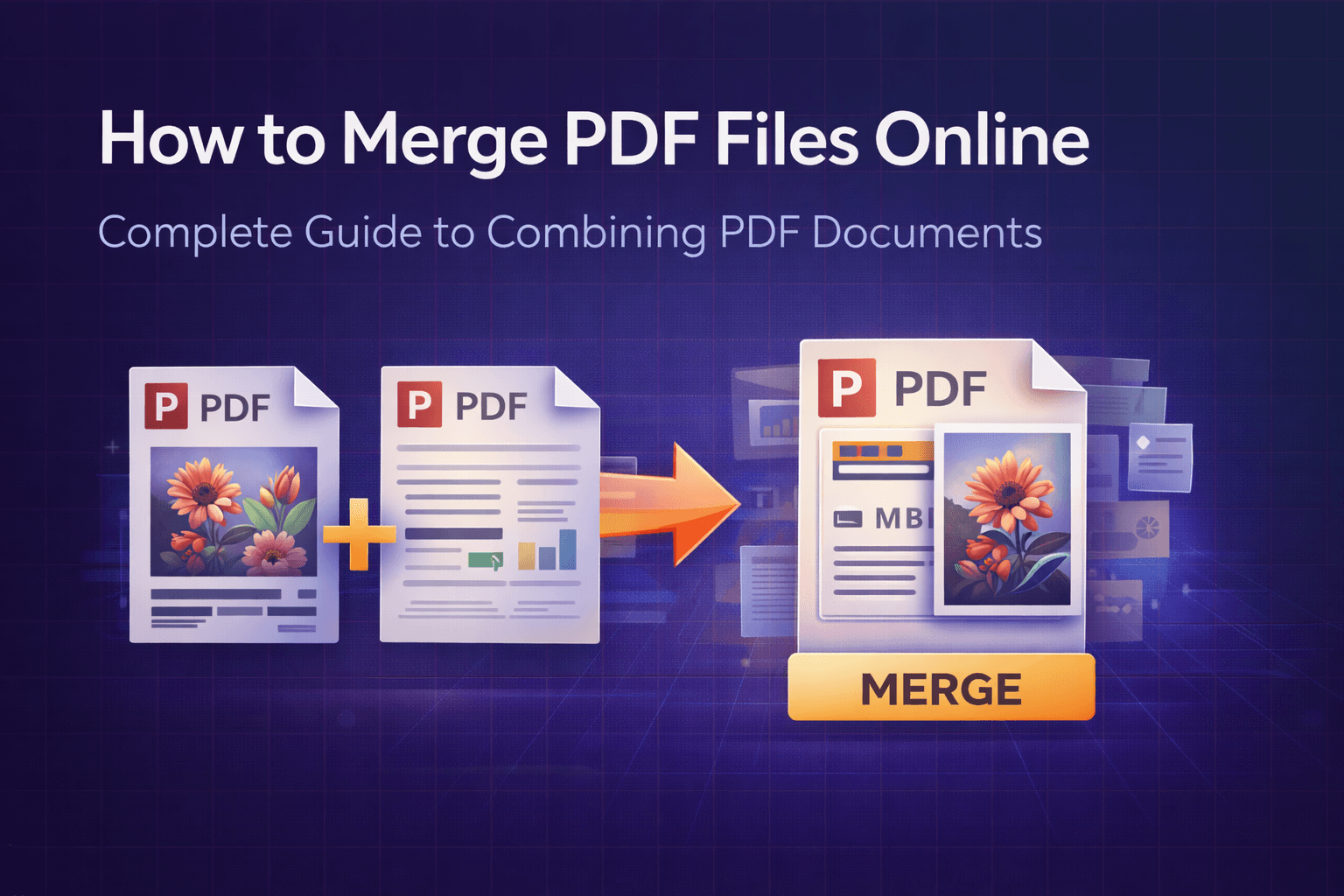 Cómo unir archivos PDF en línea - Guía de la herramienta gratuita para combinar PDF